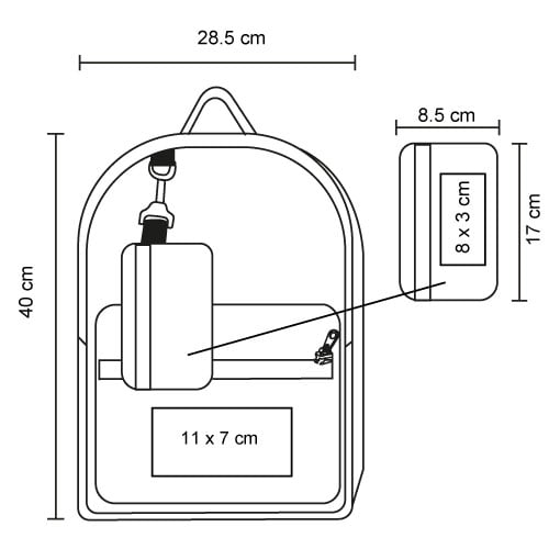 MOCHILA POLIÉSTER 12L SAEIXA