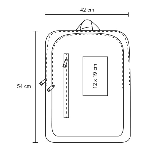 MOCHILA POLIÉSTER 14L SAEOFT