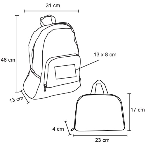 MOCHILA POLIÉSTER 15L SAEOLCO