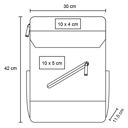 MOCHILA POLIÉSTER 14L SAEOLX