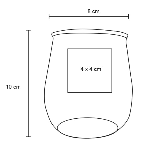 VASO PET 350ML DACTIUL