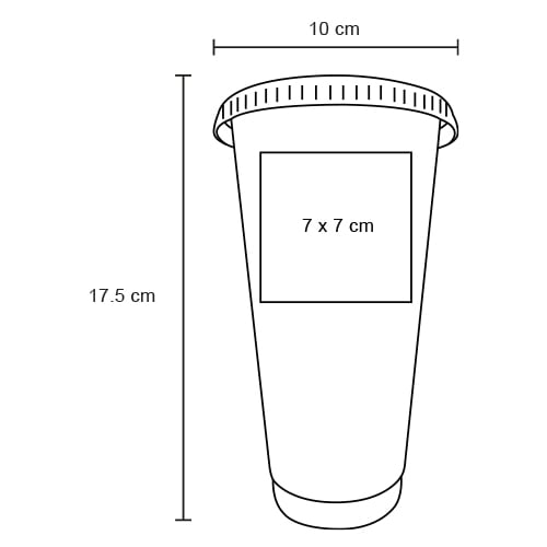 VASO PLÁSTICO 700ML DACTOLX