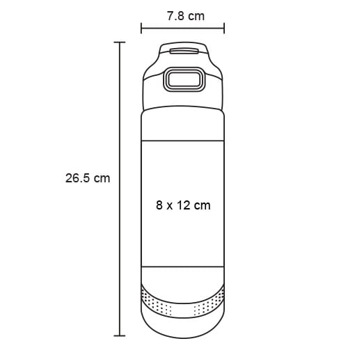CILINDRO PLÁSTICO 1000ML DACTORA