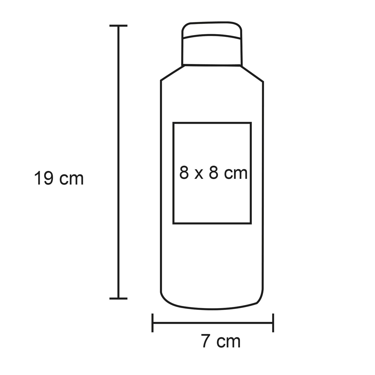 CILINDRO PET 500ML DACTRMO