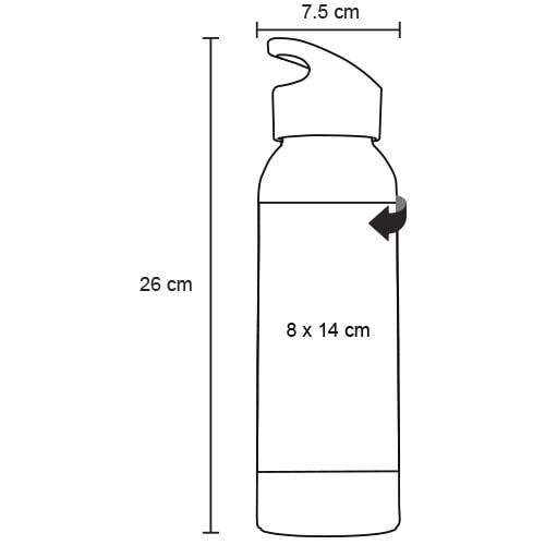 CILINDRO PET 900ML DADAST