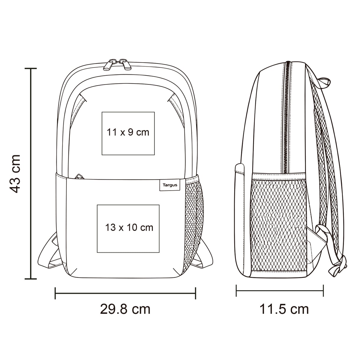 MOCHILA 17 L GAEUON