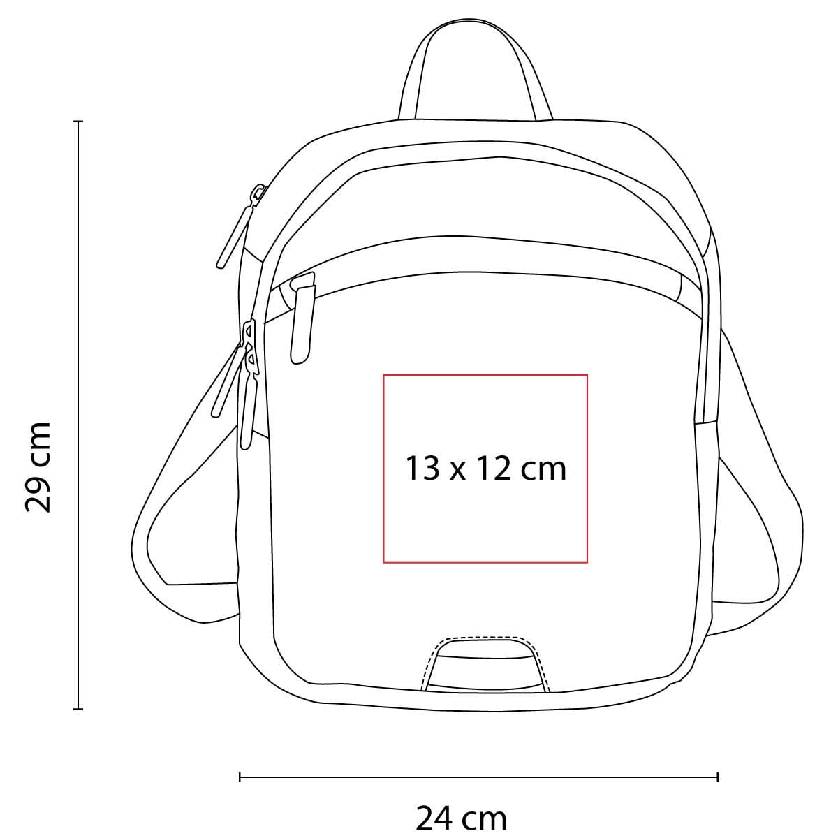 MOCHILA POLIÉSTER TABLET ZADRVO