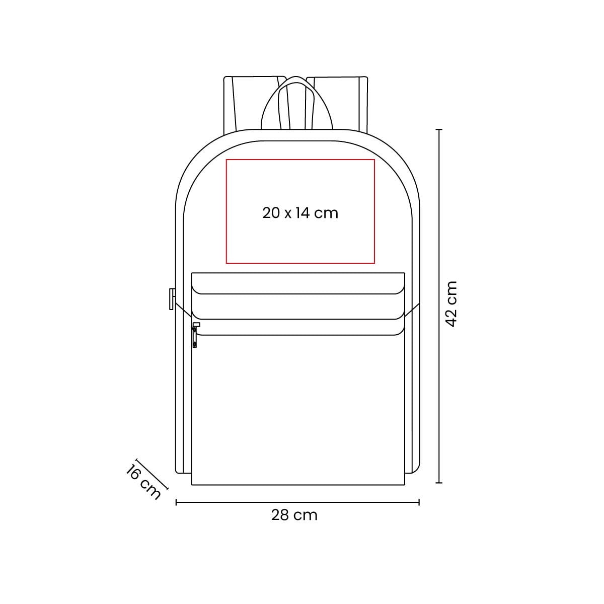 MOCHILA POLIÉSTER AACMOST