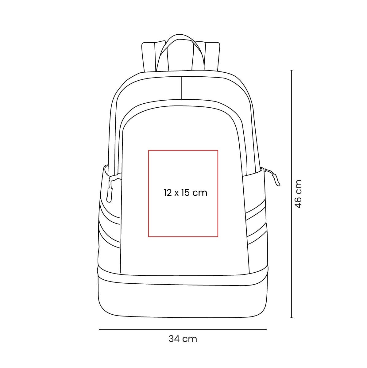 MOCHILA POLIÉSTER DEPORTIVA AADKUL