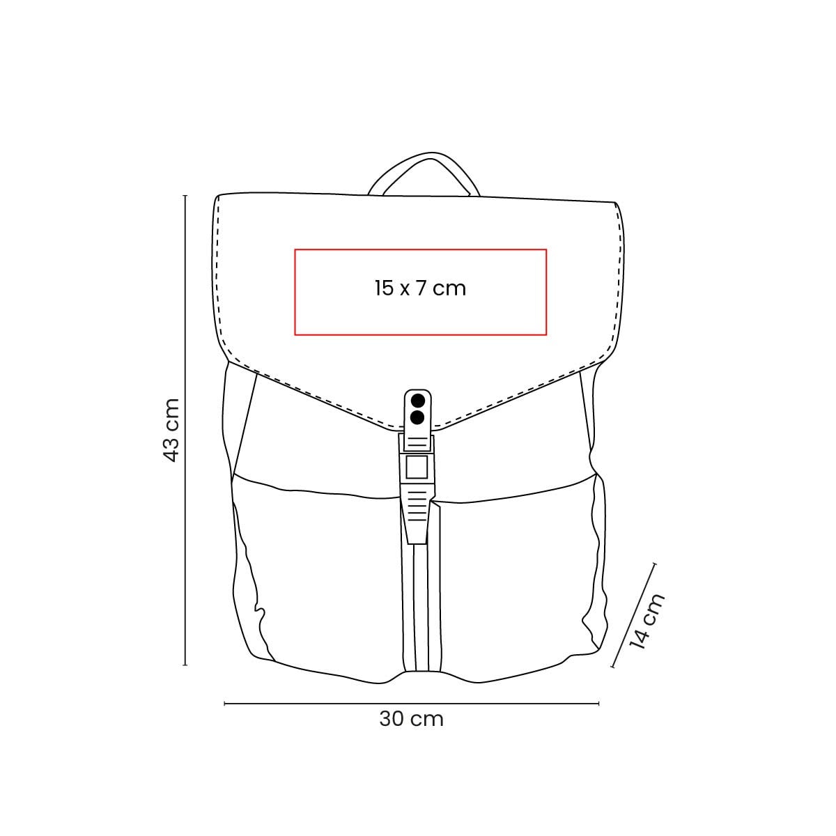 MOCHILA POLIURETANO EJECUTIVA AADNIS