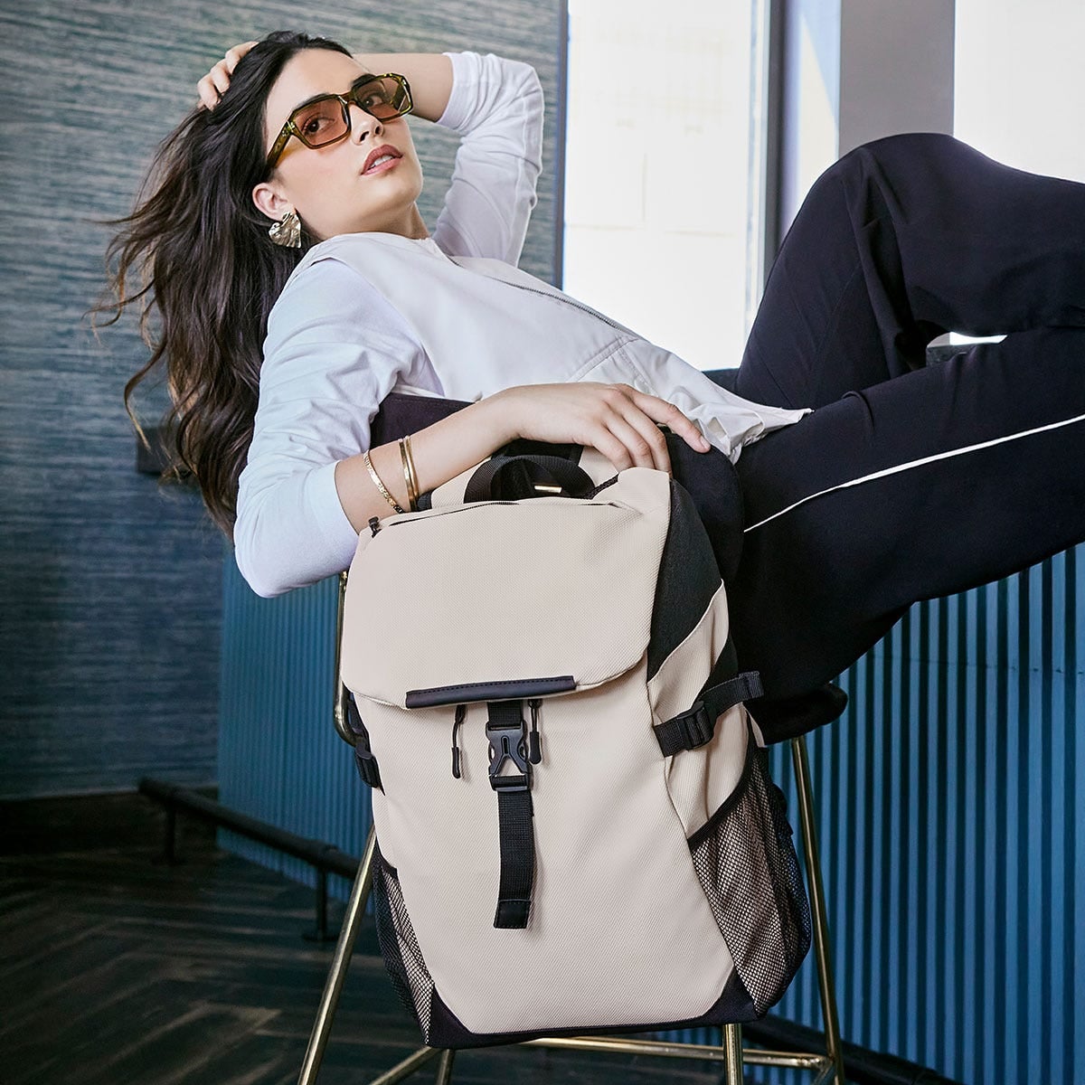 MOCHILA POLIURETANO CASUAL AADOLM