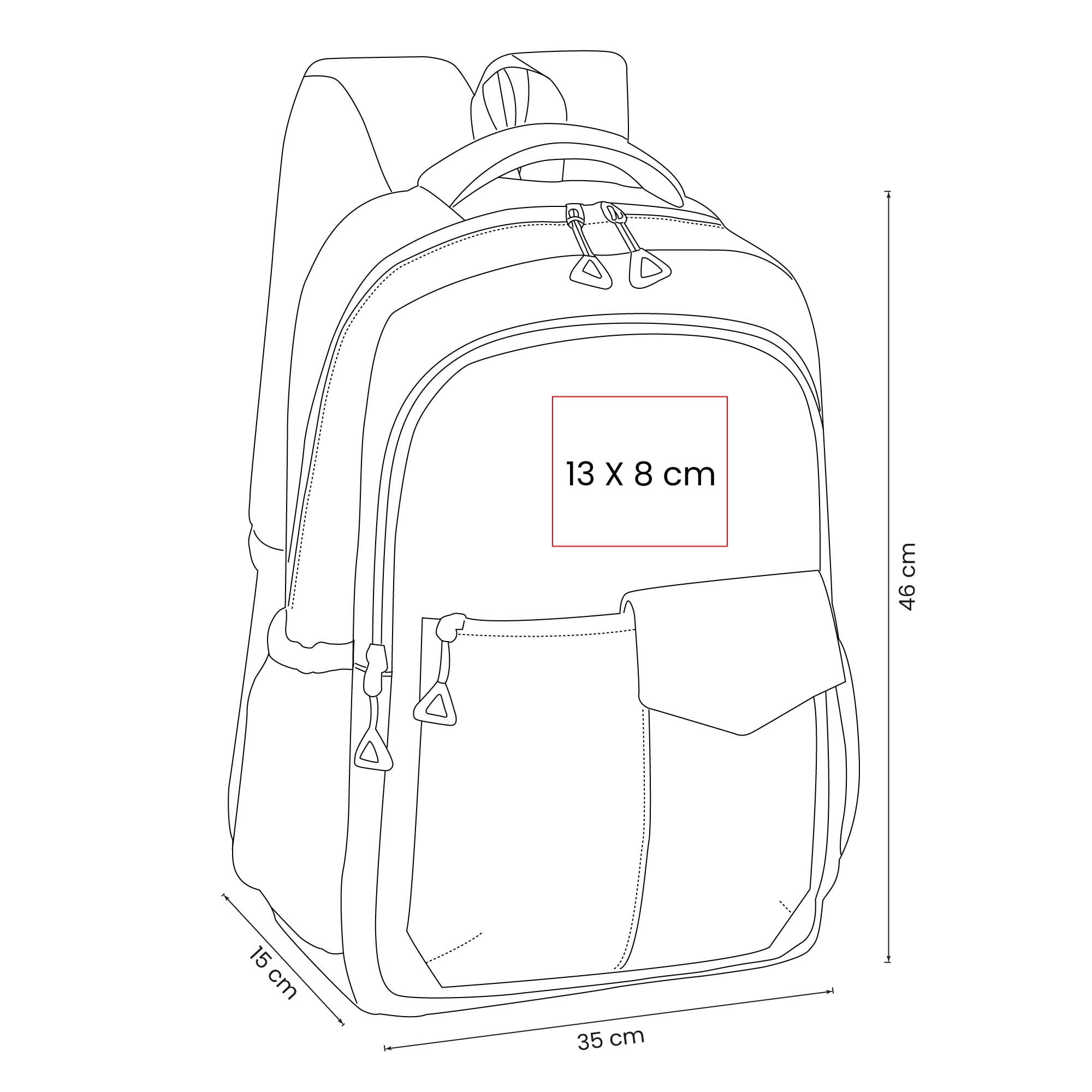 MOCHILA POLIÉSTER CASUAL AADRIT