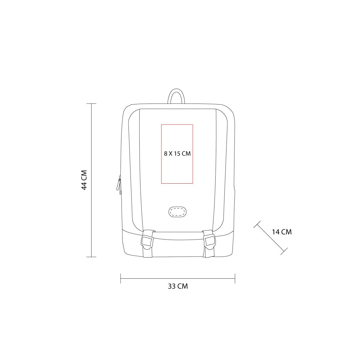 MOCHILA POLIÉSTER AADUOL