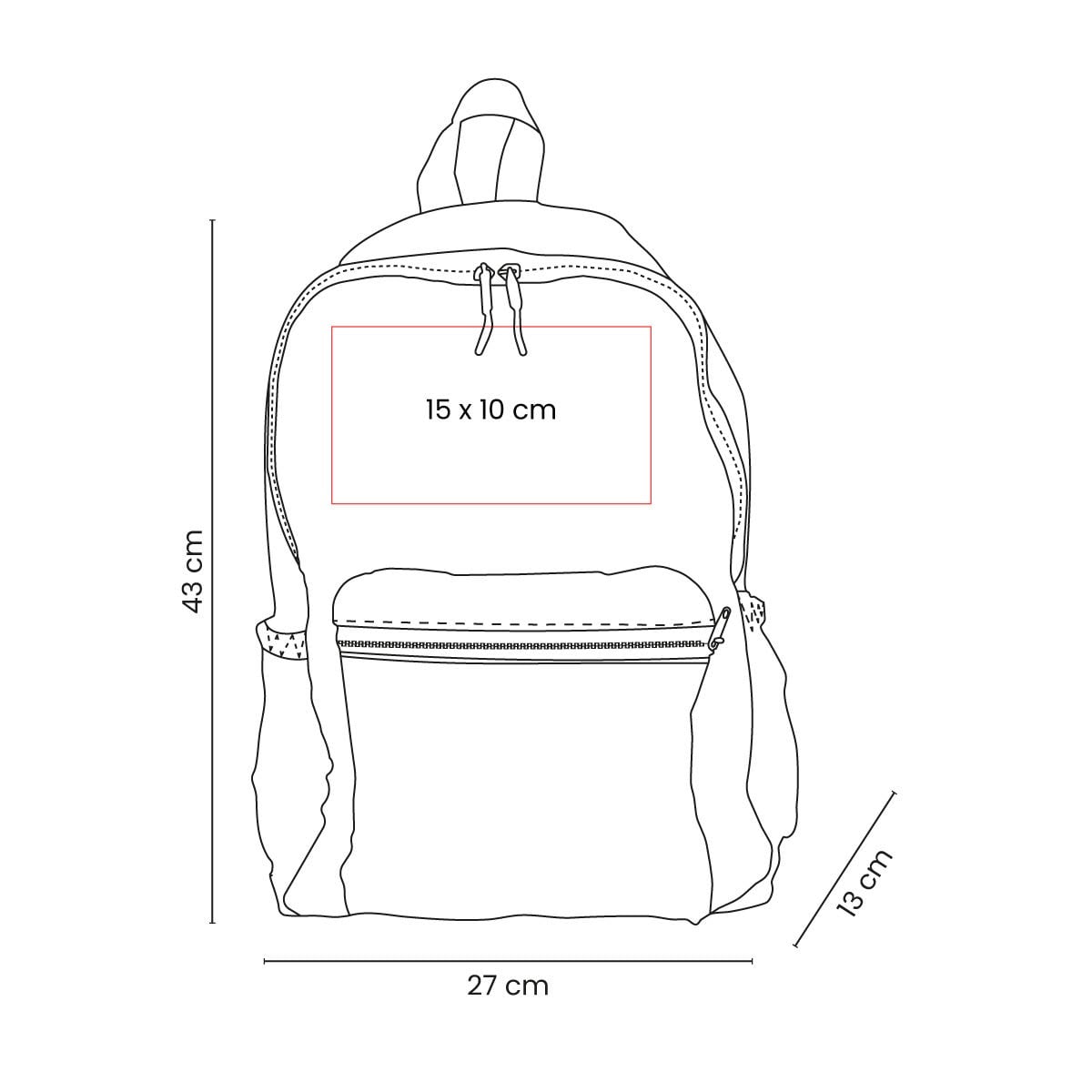 MOCHILA POLIÉSTER MULTIFUNCIONAL AADYTH