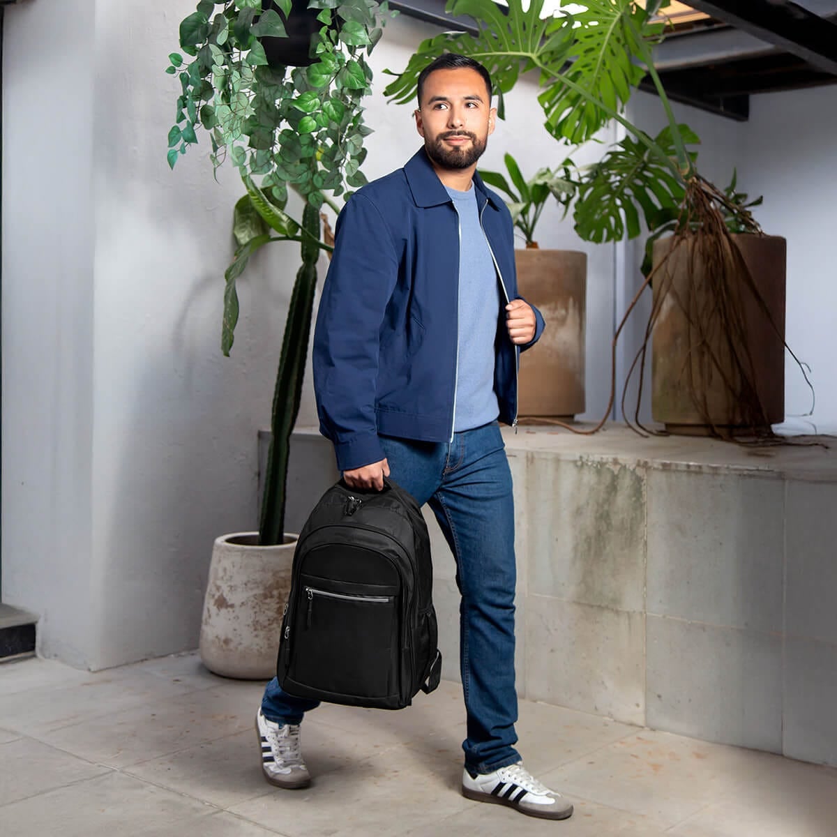 MOCHILA POLIÉSTER ESCOLAR AADZEN