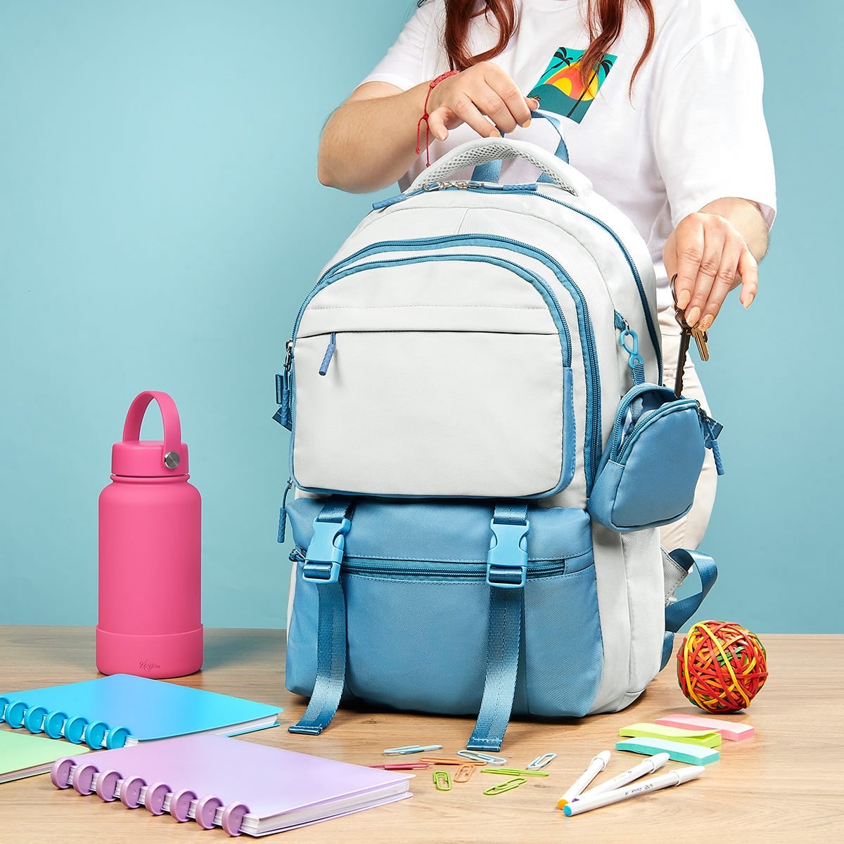MOCHILA POLIÉSTER CASUAL AAEANT
