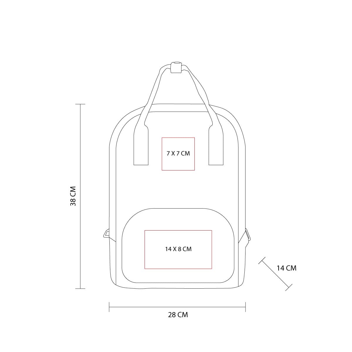 MOCHILA POLIÉSTER AAEEMA
