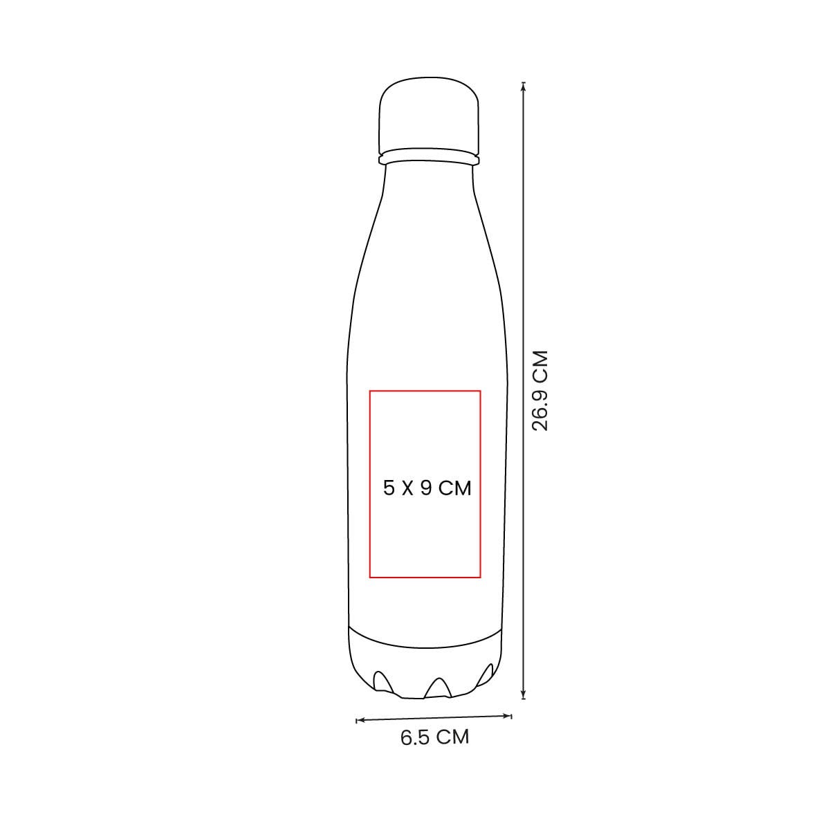 CILINDRO ACERO 670ML DADIUR