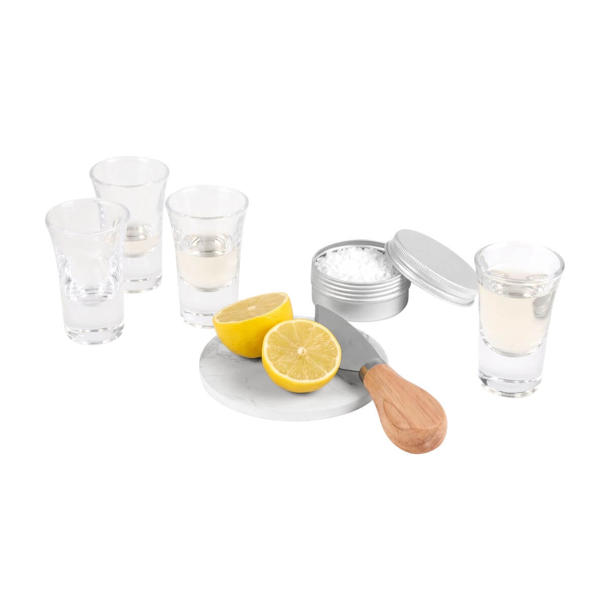 SET VIDRIO 1 OZ GACTZON