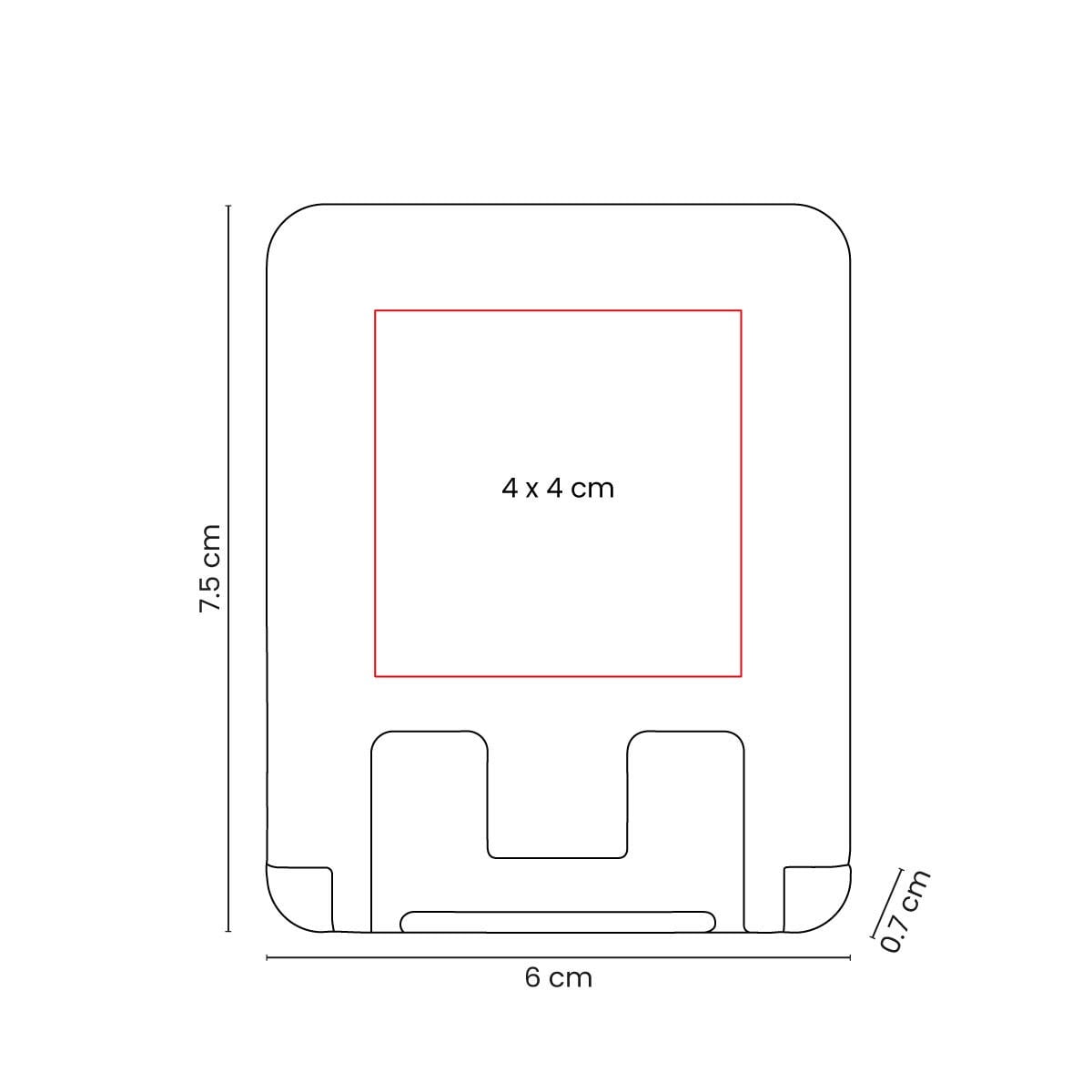 SOPORTE PLEGABLE GADENE