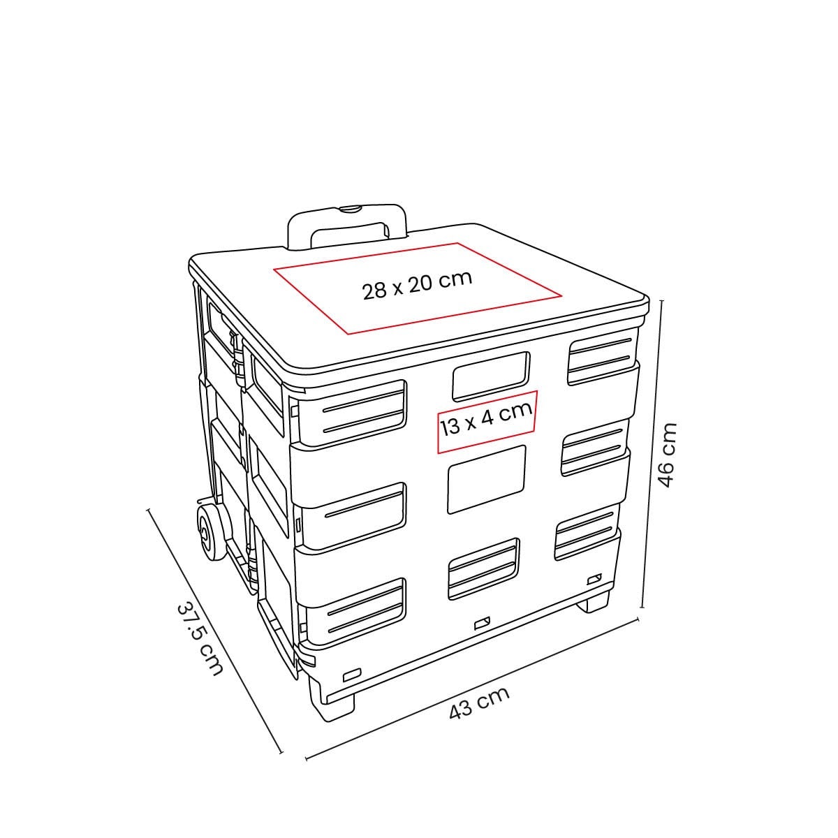 CAJA PLEGABLE GADPHE