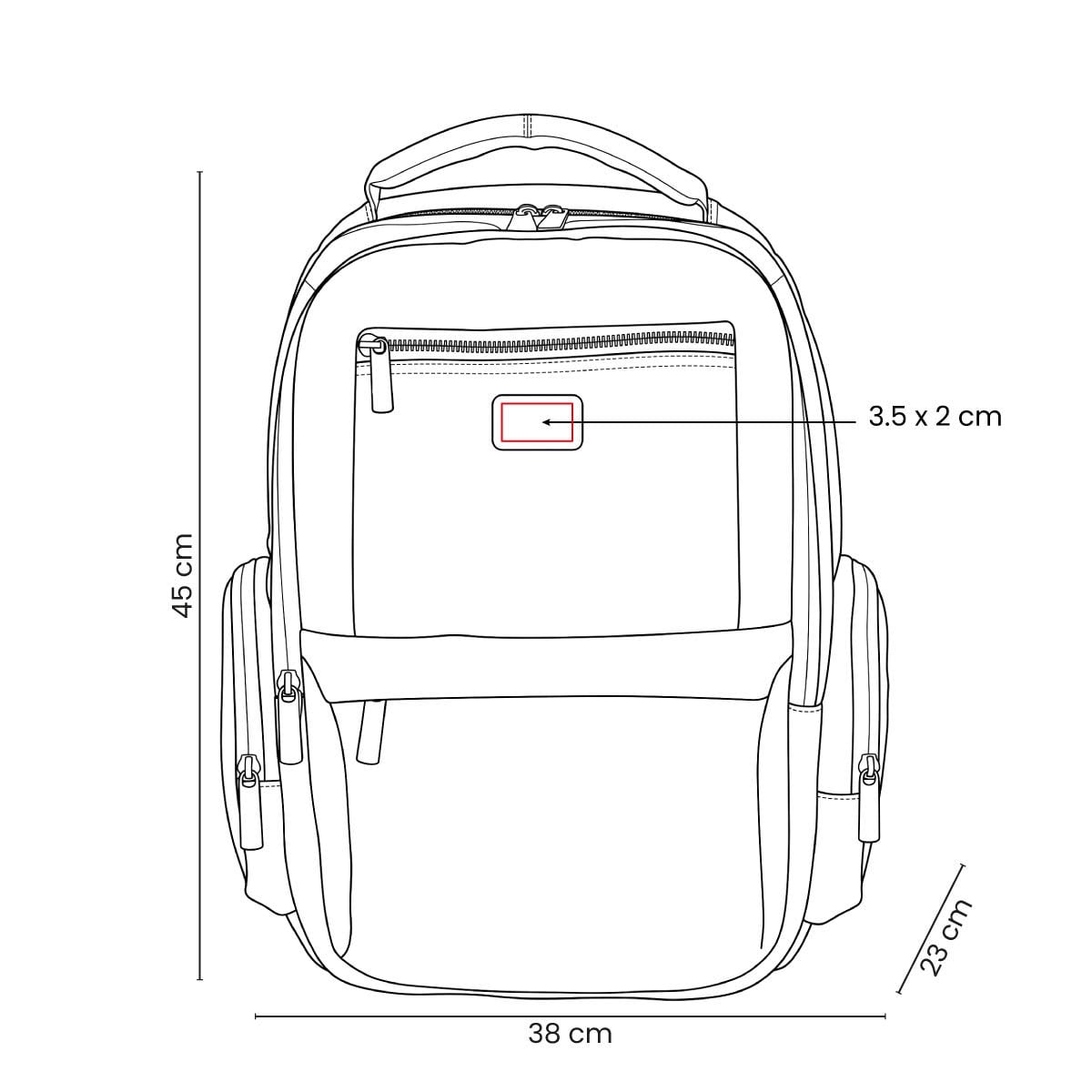 MOCHILA EJECUTIVA PIEL GAELTA