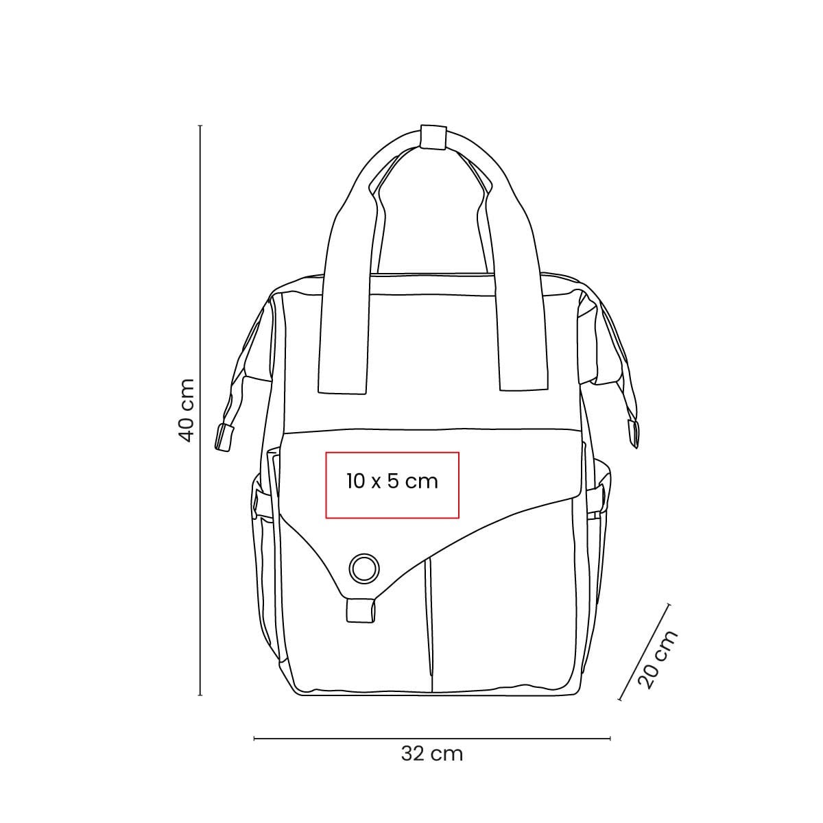 MOCHILA MULTIFUNCIONAL GAENTA