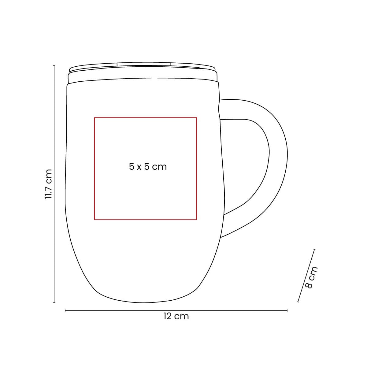 TAZA ACERO INOXIDABLE 13 OZ GAEOYNT