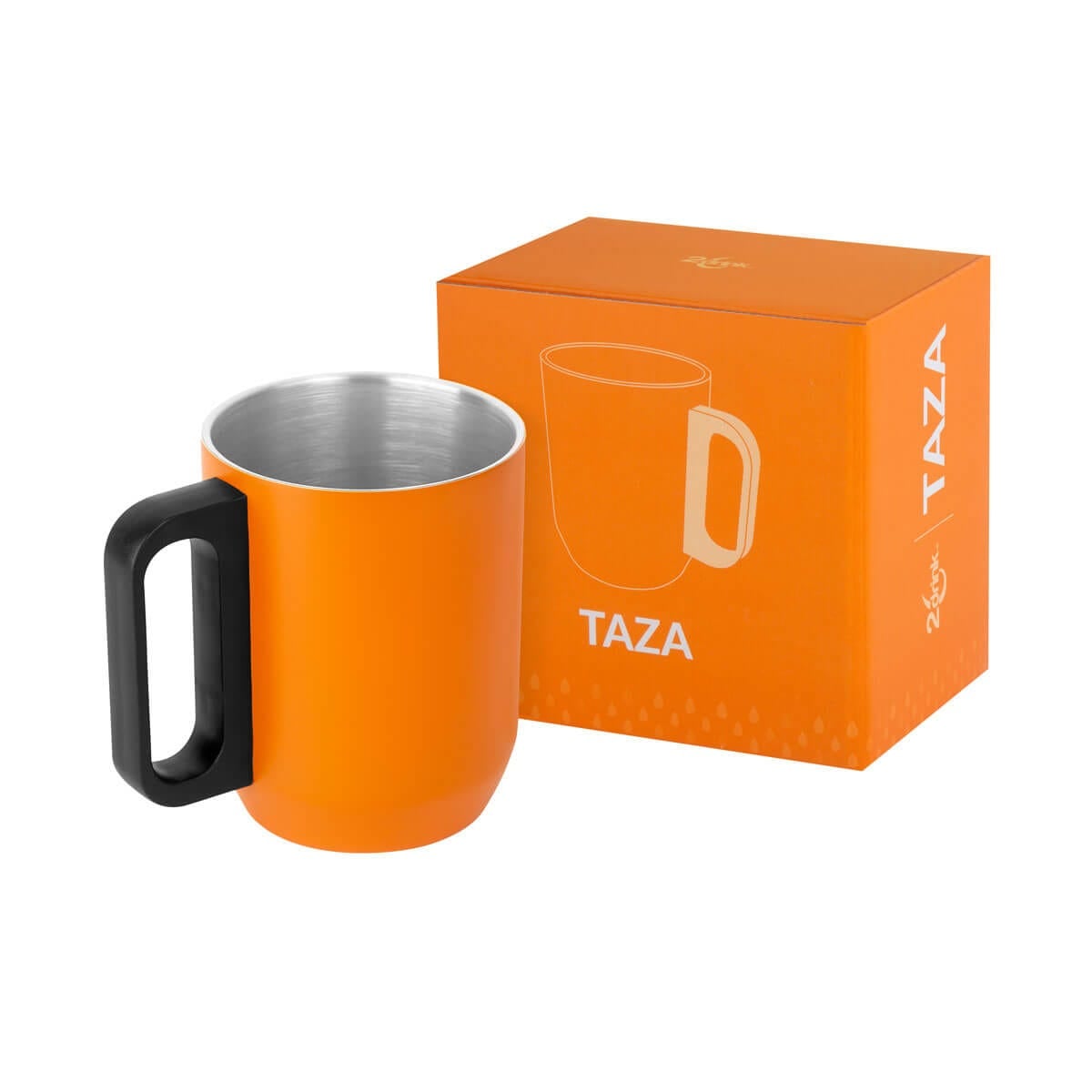 TAZA ACERO INOXIDABLE 12 OZ GAERAN