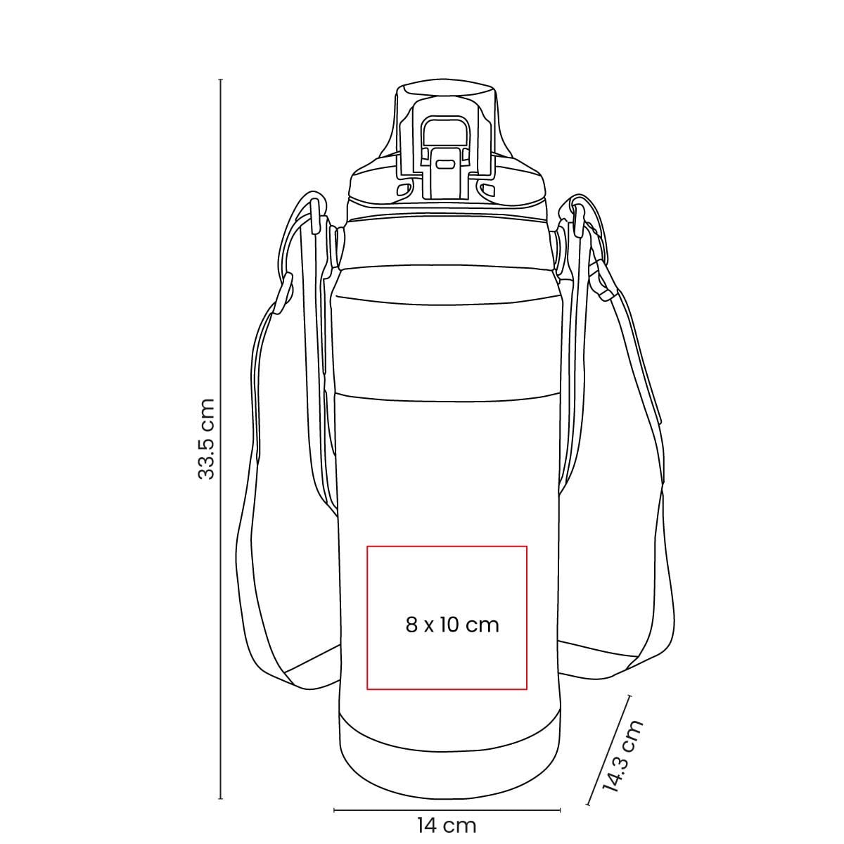 TERMO TÉRMICO 77 OZ GAESUL