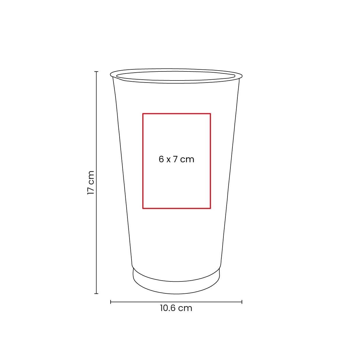 VASO PLÁSTICO 32 OZ GAESYH