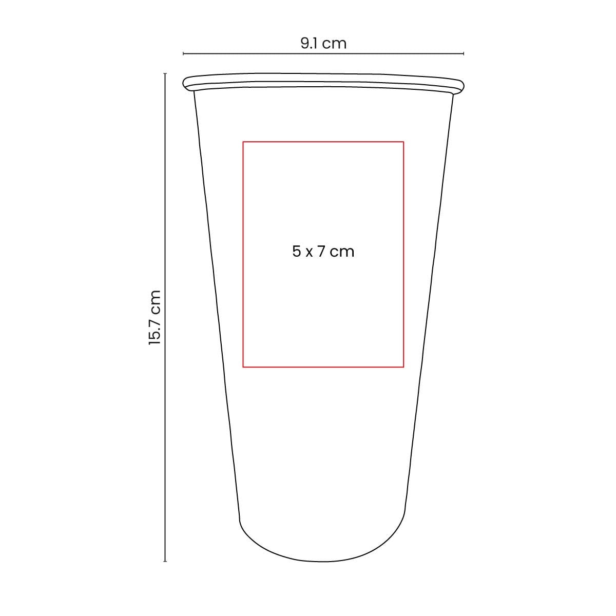 VASO 21 OZ GAEUEL