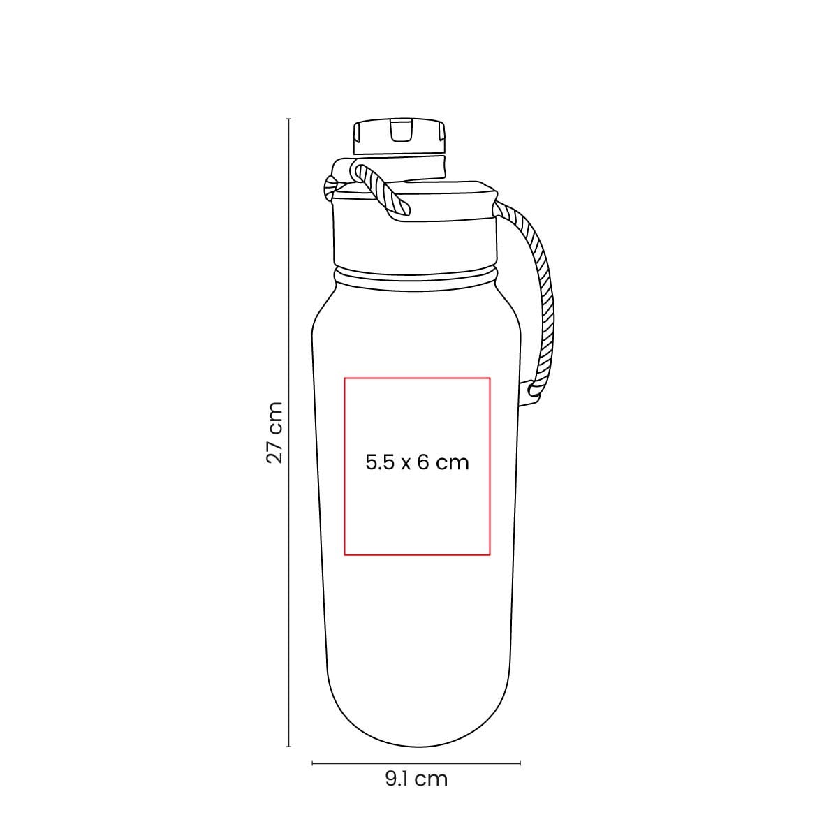 TERMO ACERO INOXIDABLE 33 OZ GAEUFT
