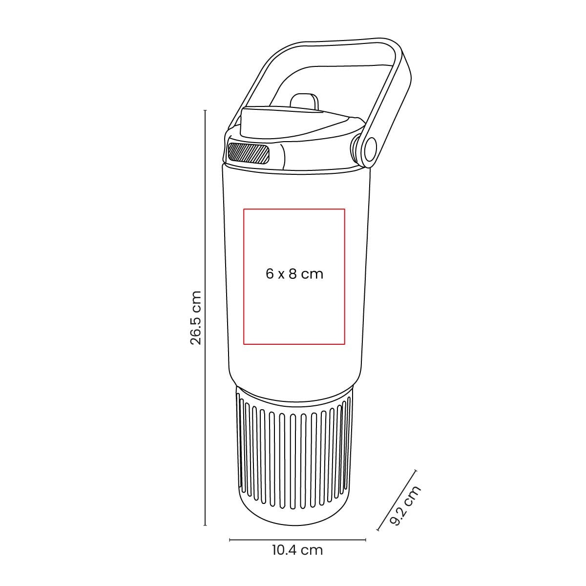 TERMO ACERO INOXIDABLE 28 OZ GAEUIR
