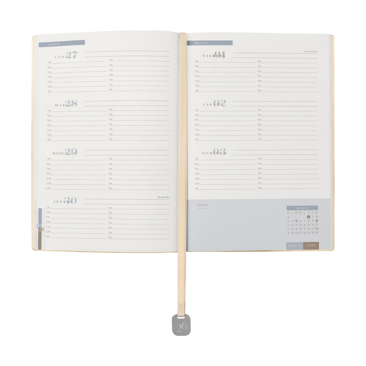 AGENDA SEMANAL CLÁSICA 2026