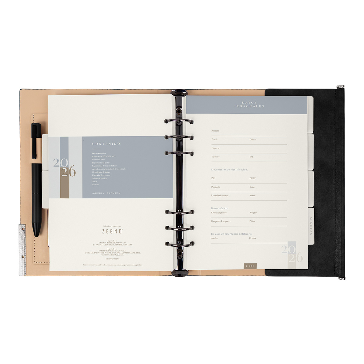 AGENDA SEMANAL PREMIUM 2026