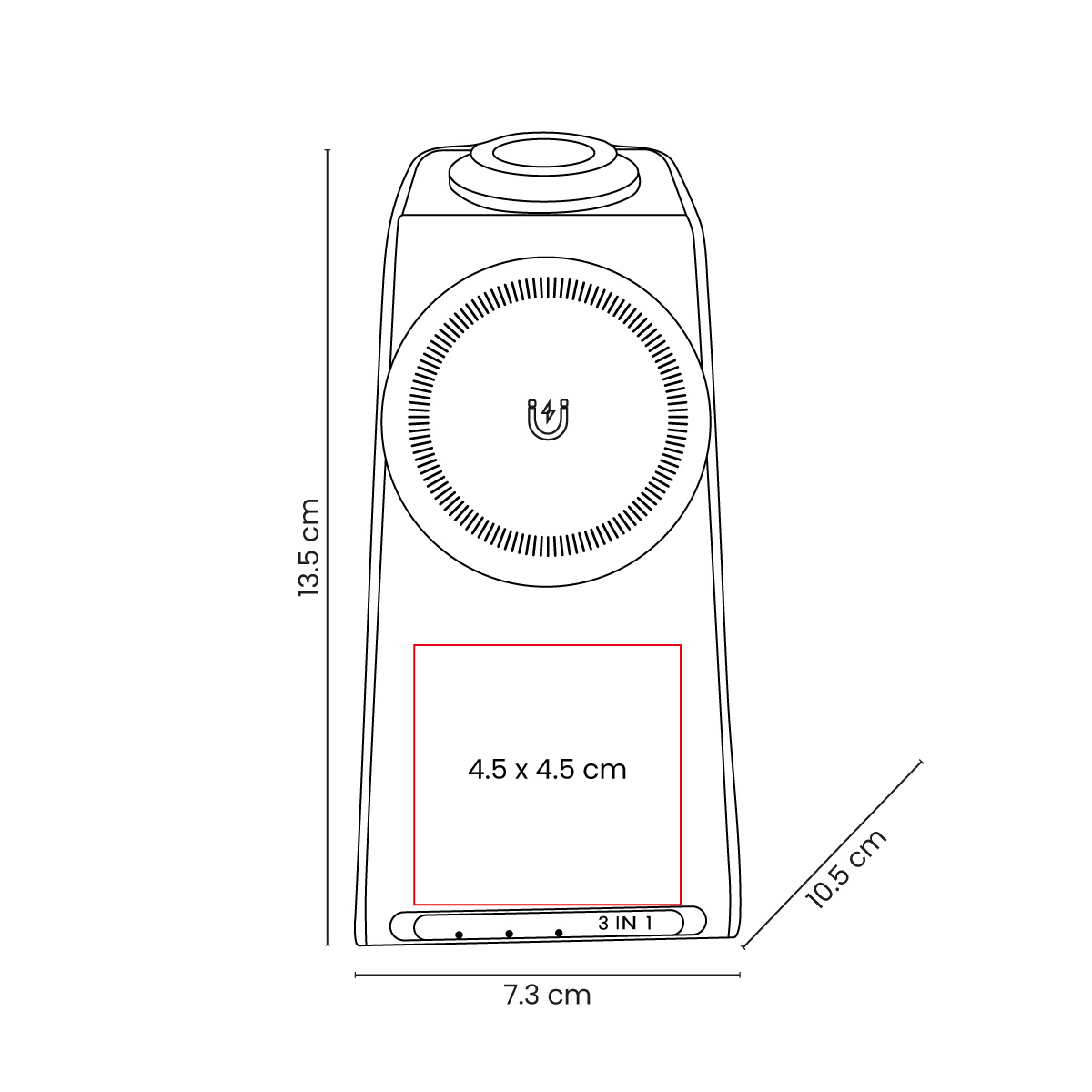 MULTICARGADOR INALÁMBRICO NOMAI