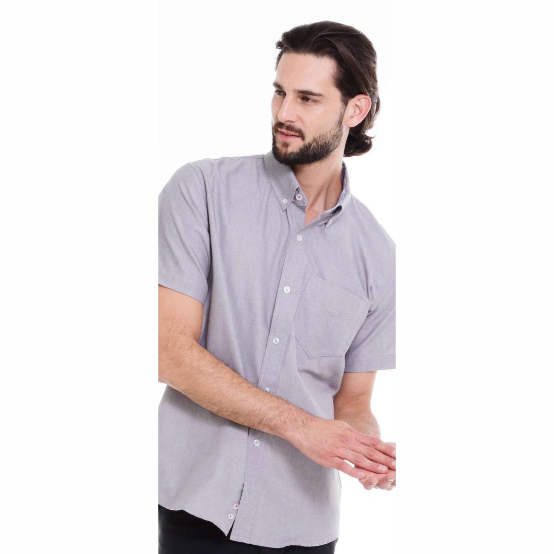 CAMISA OXFORD MANGA LARGA