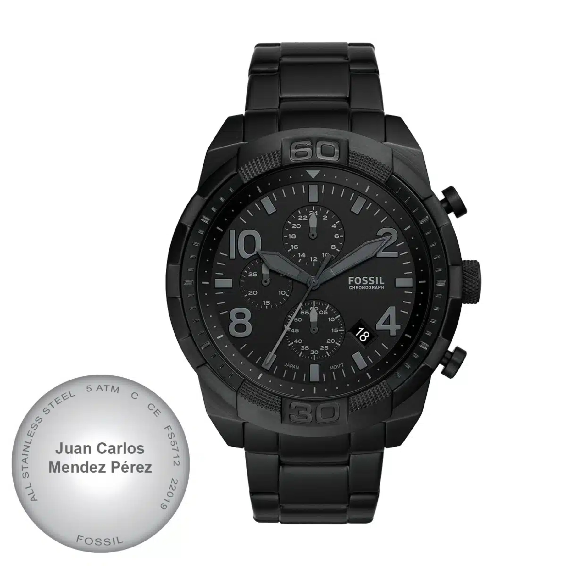 FOSSIL THE PITCH BLACK