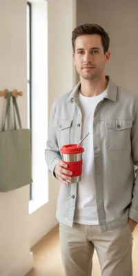 VASO ACERO 500ML INOXIDABLE MACTOJE