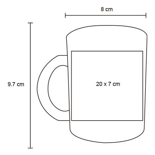 TAZA VIDRIO MACTOPA 330ML