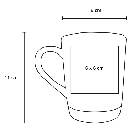 TAZA CERÁMICA MACTOSA 420ML