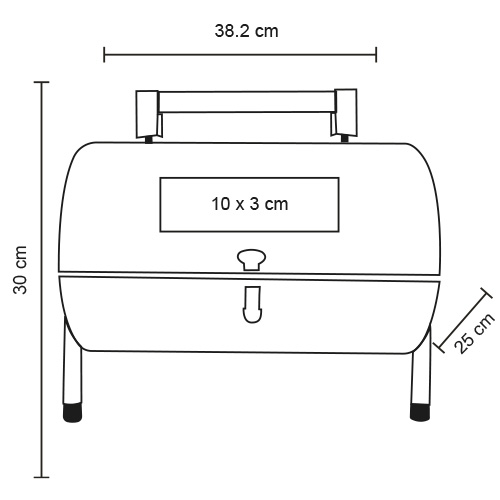 ASADOR ACERO INOXIDABLE PACTONYX