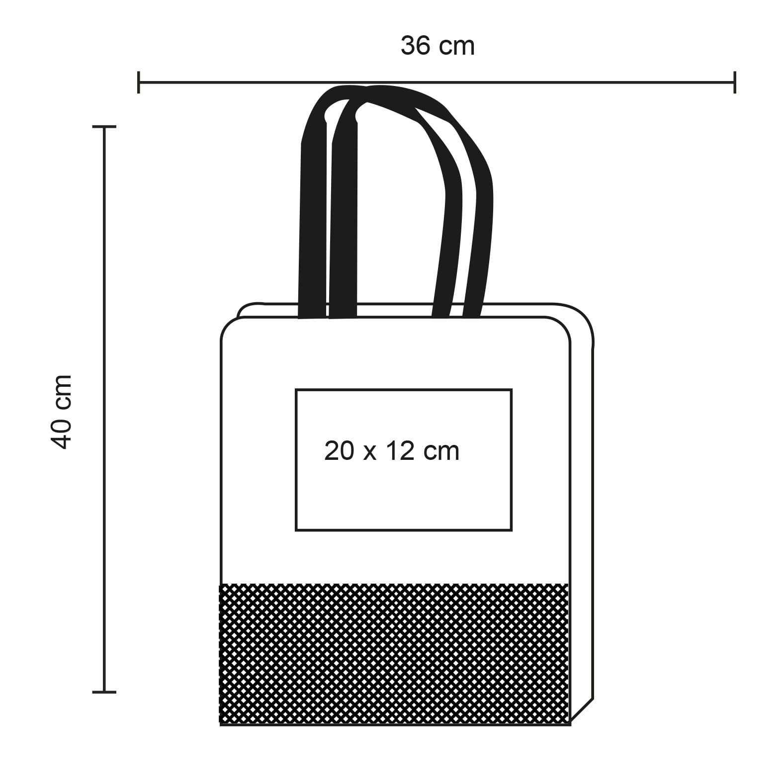 BOLSA ALGODÓN RAEINX