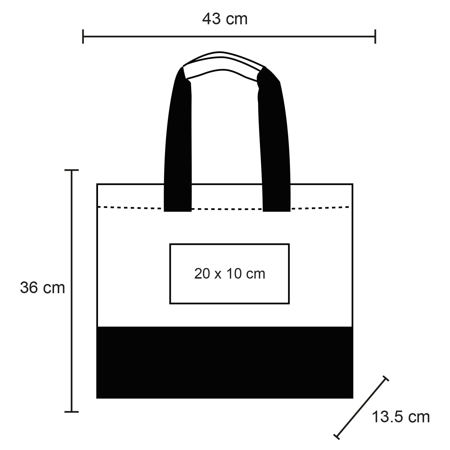 BOLSA ALGODÓN RAELCO