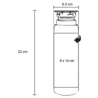 CILINDRO PET 660ML DACTIRN