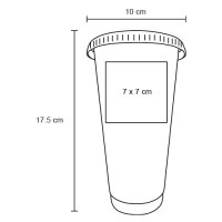 VASO PLÁSTICO 700ML DACTOLX
