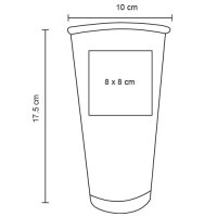 VASO POLIPROPILENO 700ML DACTOVST