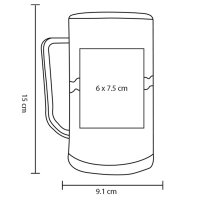 TARRO PLÁSTICO 400ML DACTYNT