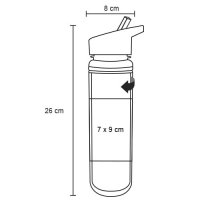 CILINDRO POLIPROPILENO 600ML DADDEN